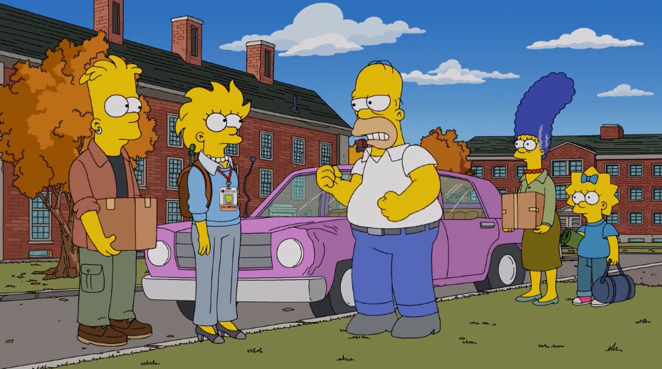 Фрагмент сериала Симпсоны, s29e08