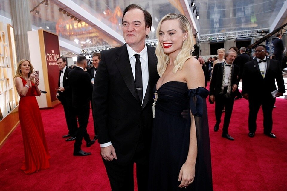 Квентин Тарантино и Марго Робби