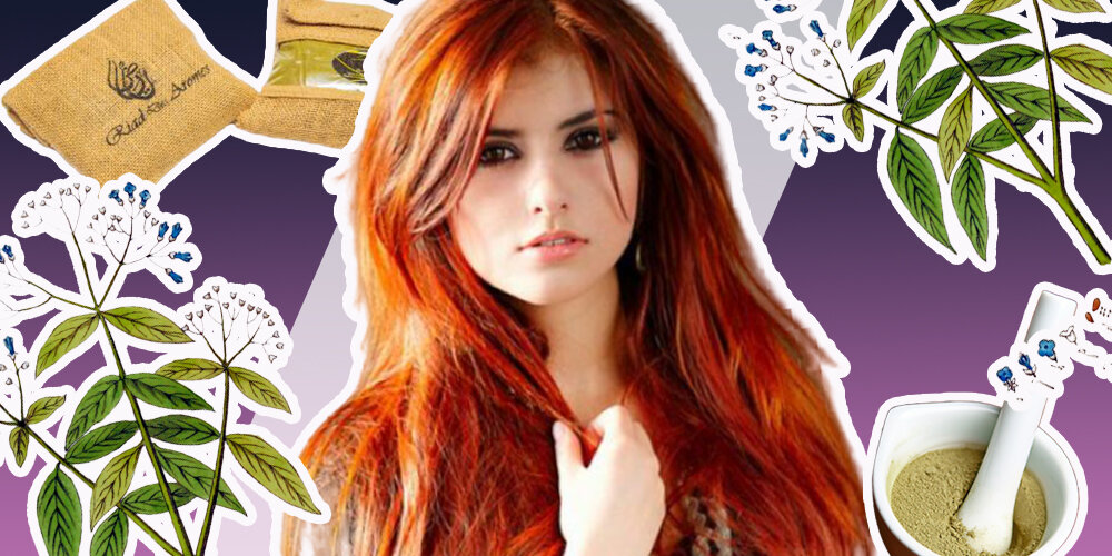 Окрашивание волос хной 