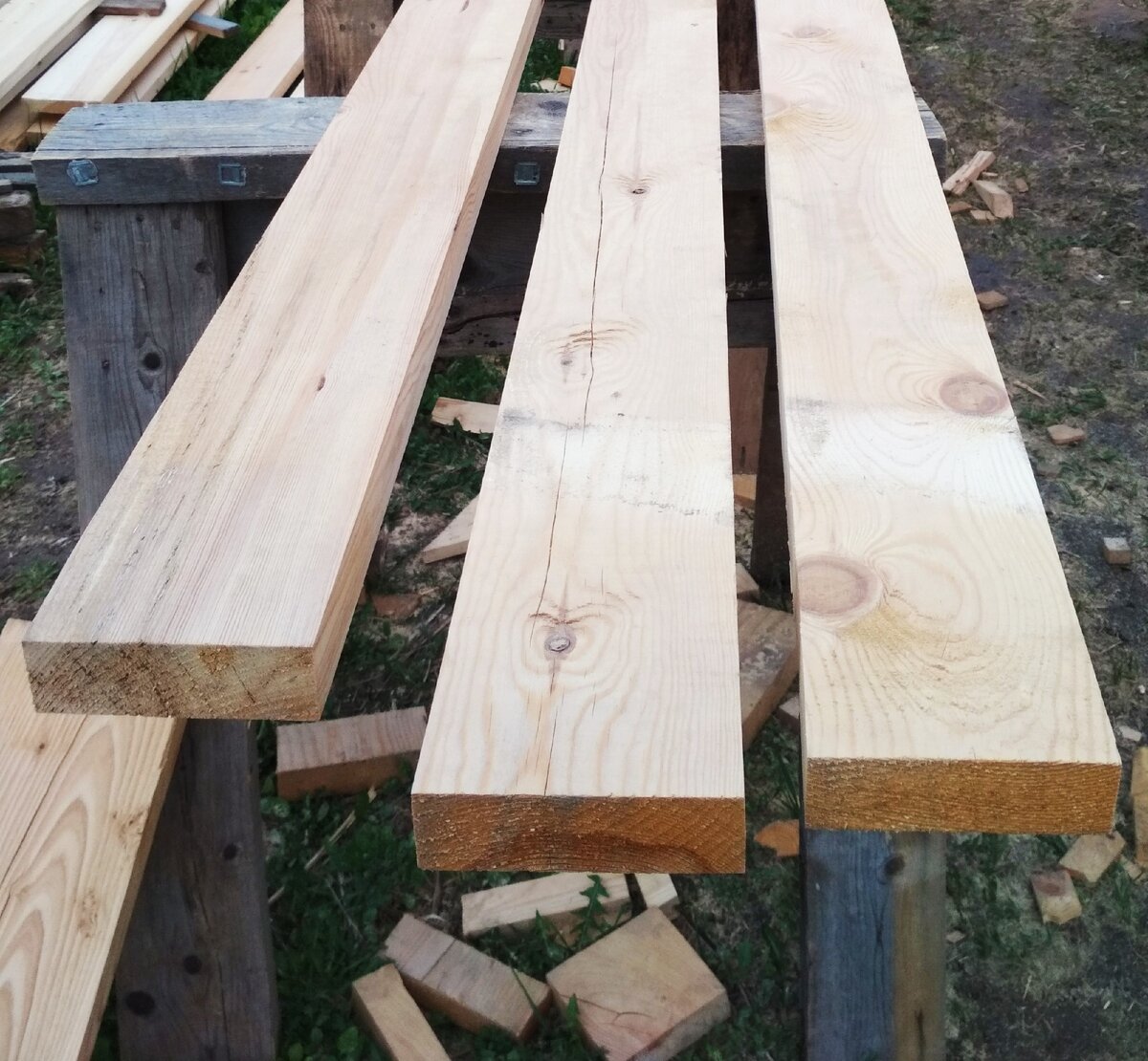 Хороший пиломатериал, не "запороть" бы😂