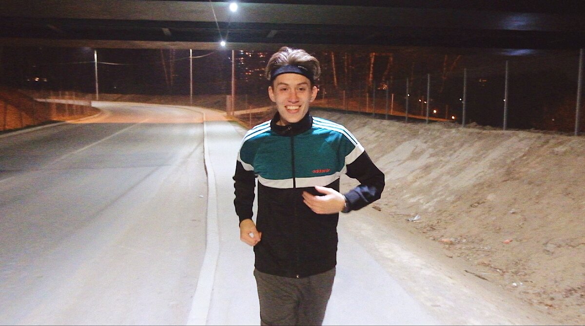 Скриншот из видео 30 дней бега с моего канала.