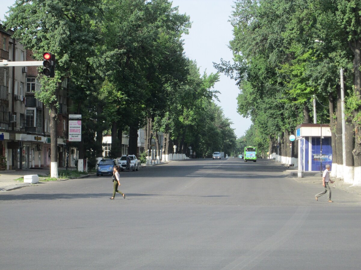 От перекрестка ул. Мукими в сторону ул Волгоградской.