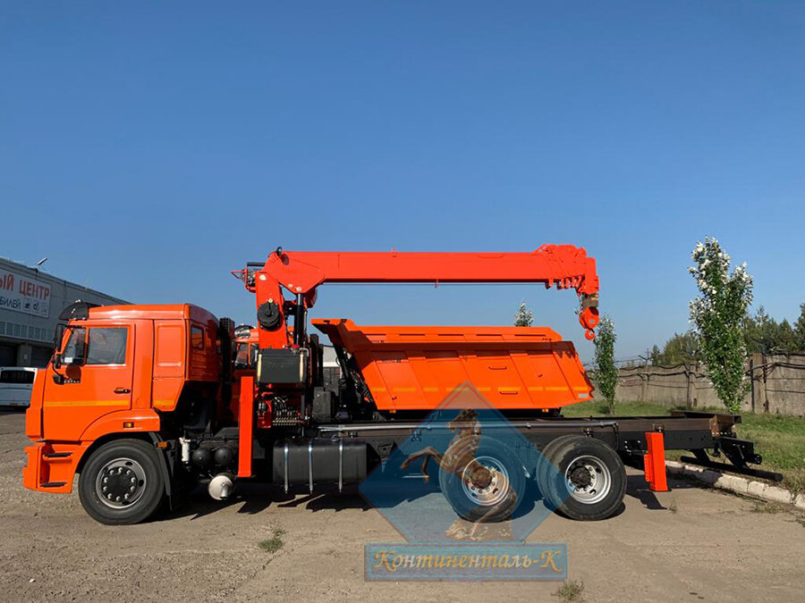 Ждет монтаж самосвальной установки