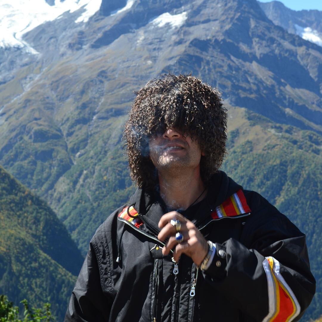 ув.Муса на встрече с друзьями Кавказ 2012г. Домбай