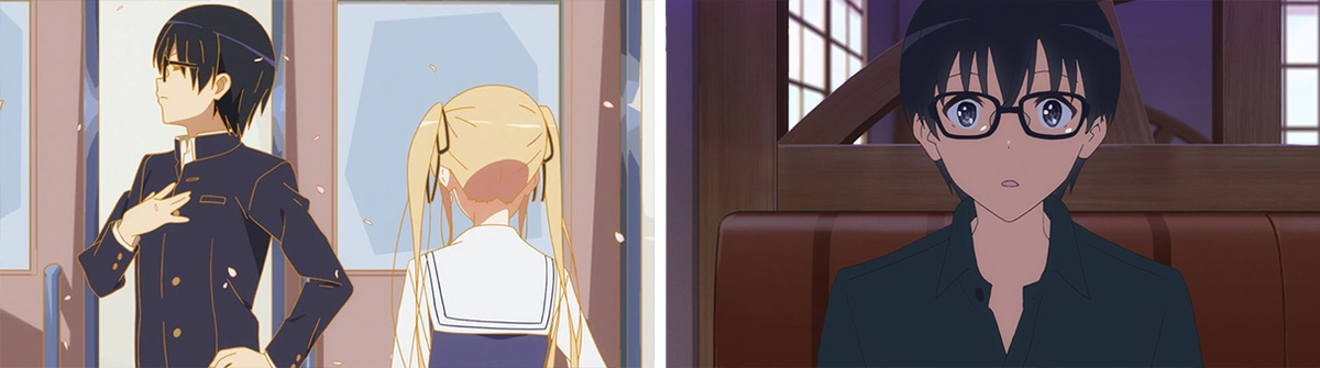 Главный герой. Истинный отаку с привычной для зрителя внешностью ояша. Ради мира отаку готов на всё. Даже общаться с реальными людьми