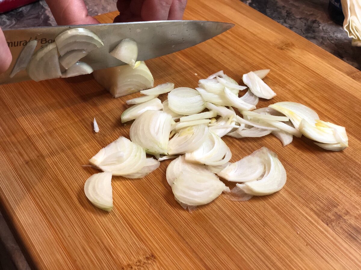 Фунчоза с куриными сердечками и овощами, пошаговый рецепт | Клюква в сахаре  | Дзен