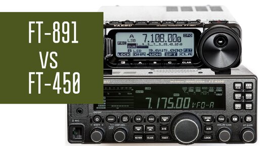 Yaesu FT-450D и FT-891 В чем основная разница при одинаковой цене