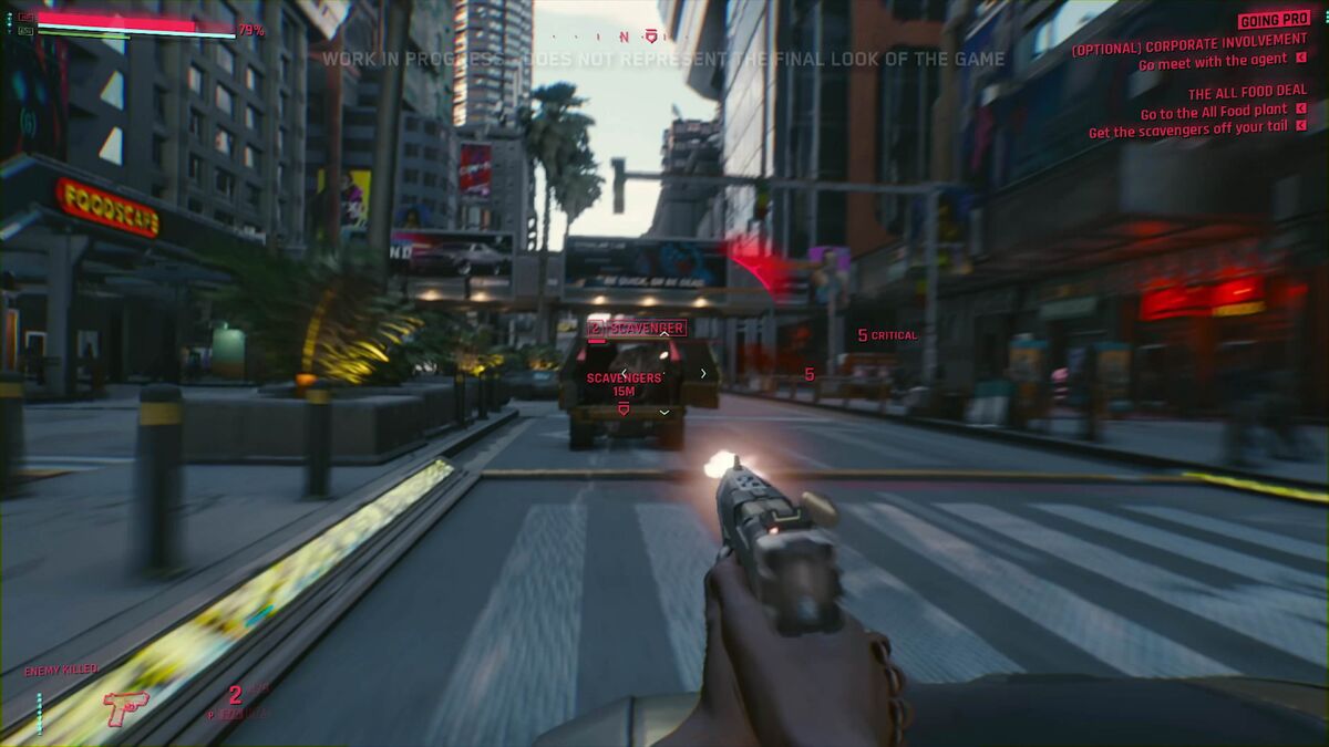 Скриншот из Cyberpunk 2077