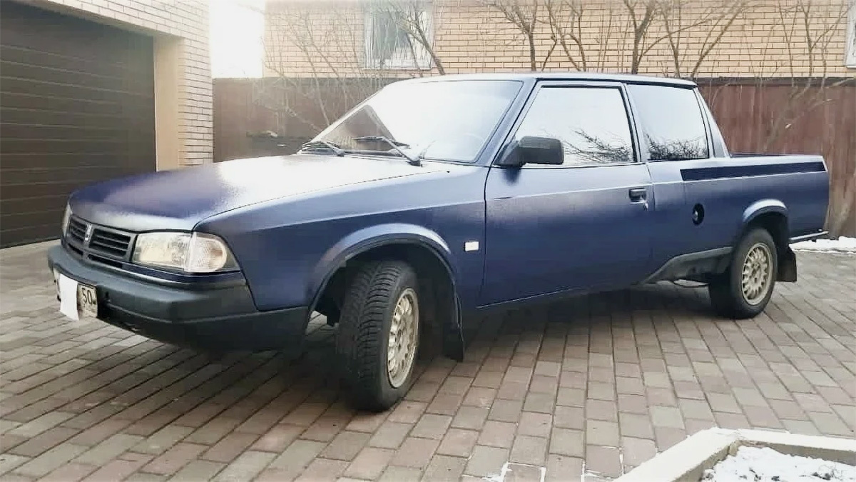 Москвич Святогор пикап с двухрядной кабиной