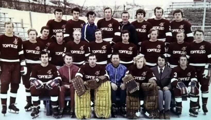 Фото с сайта www.m.sports.ru "Торпедо" Горький 1970-е годы.