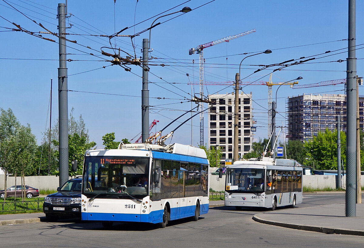 11-й троллейбус в Санкт-Петербурге - Ginfo.ru