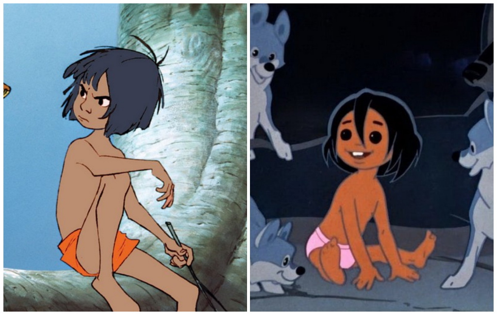 Два таких разных Маугли...