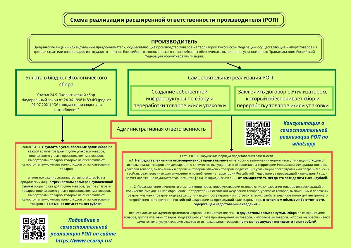 Расширенная ответственность производителя или сокращенно РОП | Катерина  ЭкоСноб | Дзен