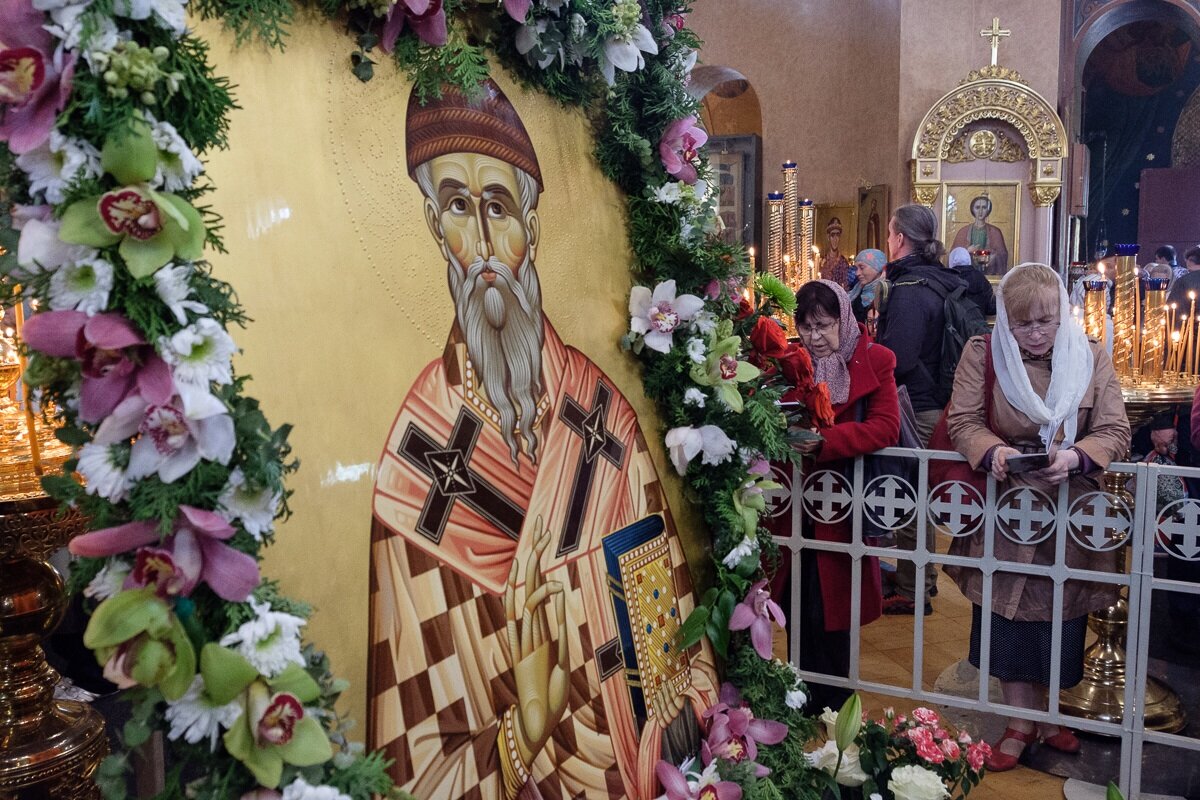 Почитают святого традиционно 25 декабря. Фото: Mitropolia.spb.ru 