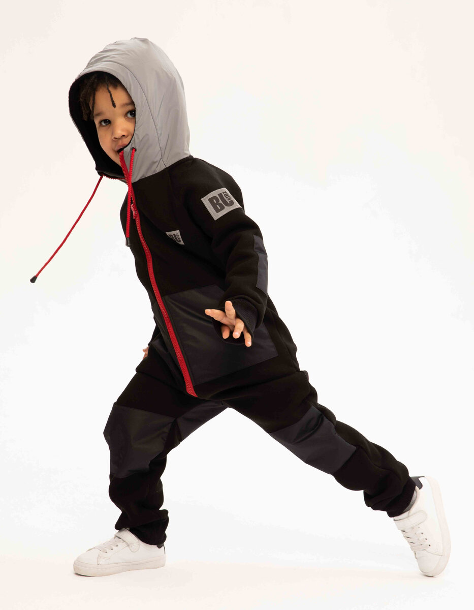 Комбинезон детский со светоотражающим капюшоном BUkidz