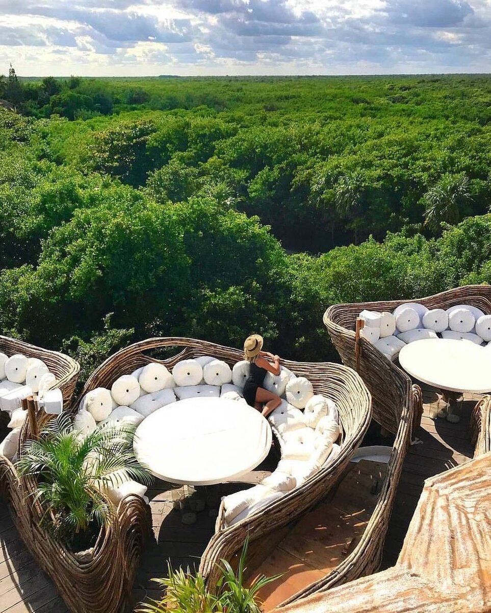 Отель Azulik Resort, Тулум, Мексика.