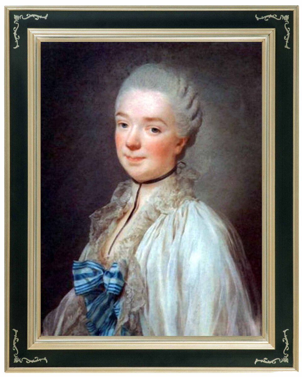 Беатрикс де Шуазель-Стенвиль, герогиня де Грамон. Портерт работы шведского художника Александра Рослина. (1718—1793).