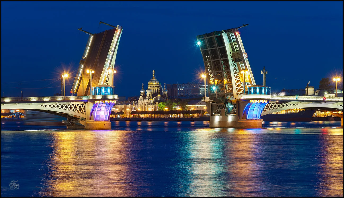 Благовещенский мост в санкт петербурге