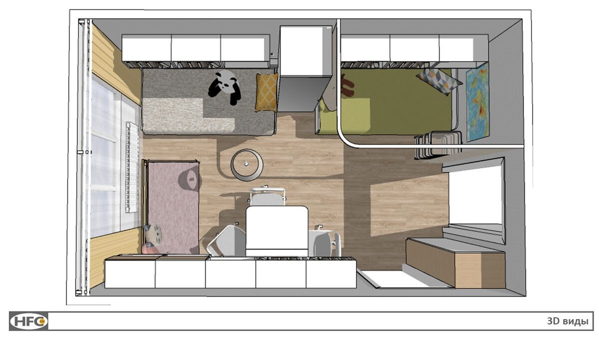 Экспресс-дизайн интерьера. Стоимость проекта 5000.-

