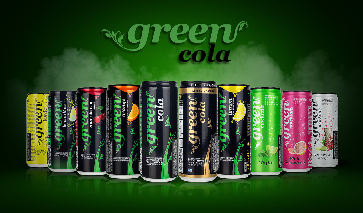 Кола и другие безалкогольные напитки Green Cola