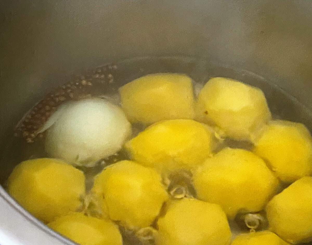 картошка отварная