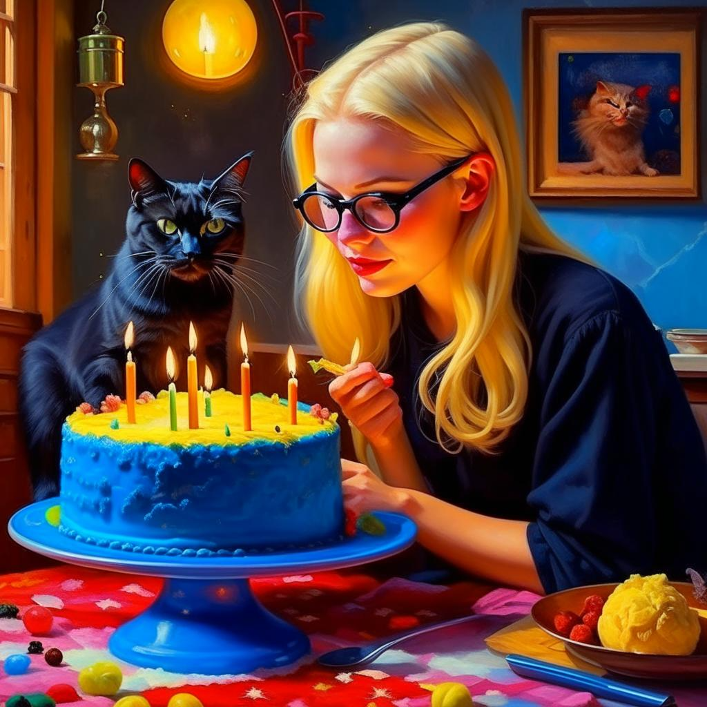 Катернион и кот Батон :)