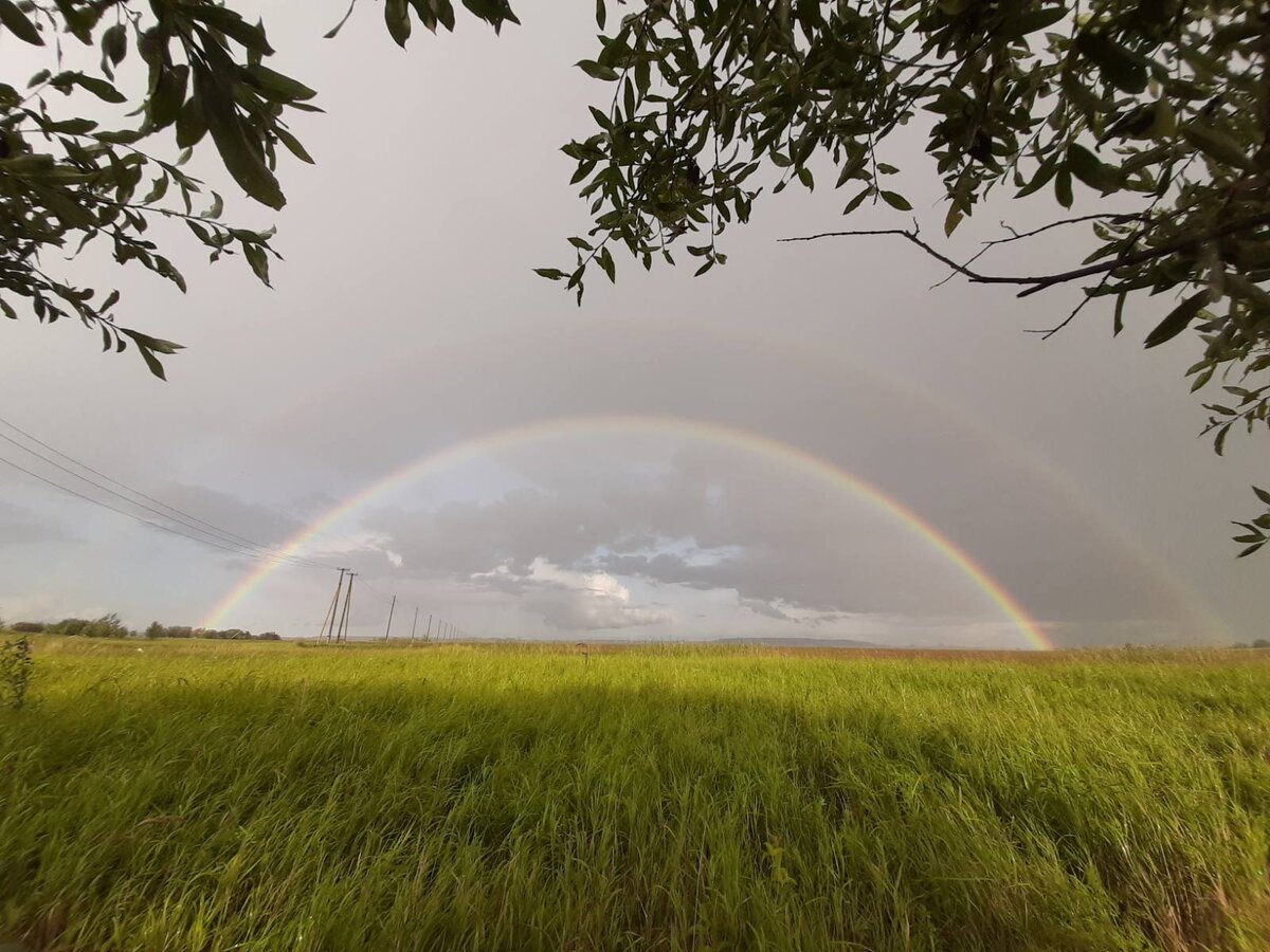 Радуга на севере.