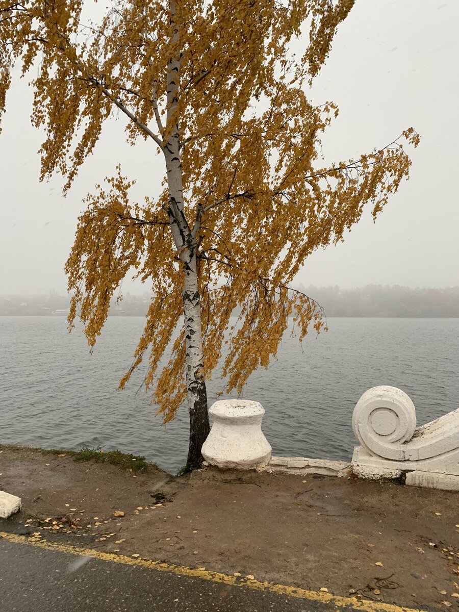 Волга осенью. Прекрасна в любую погоду