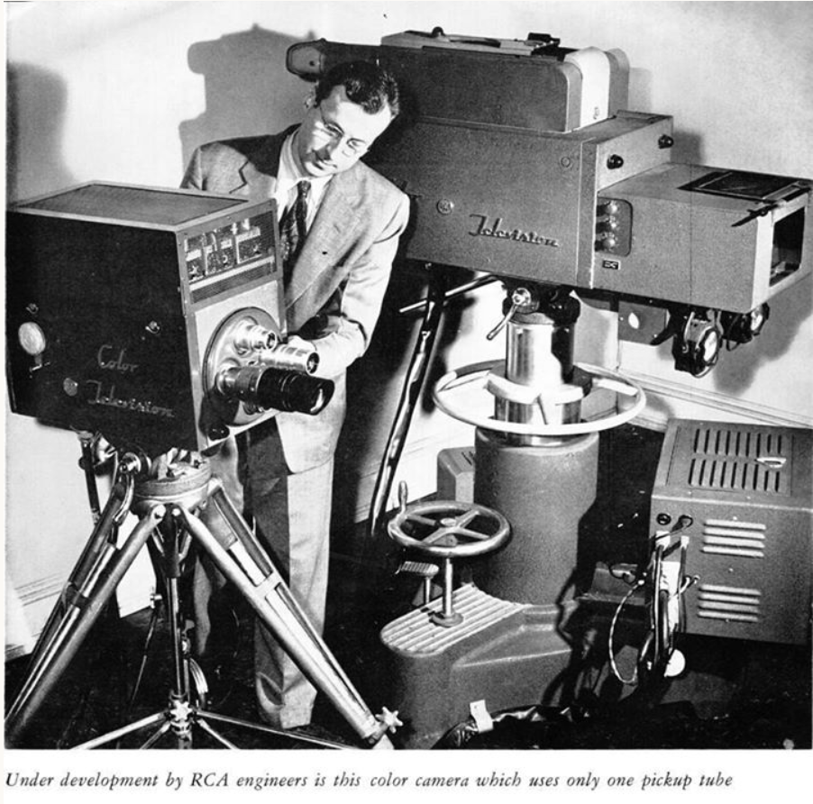Типичные телекамеры 60-х годов