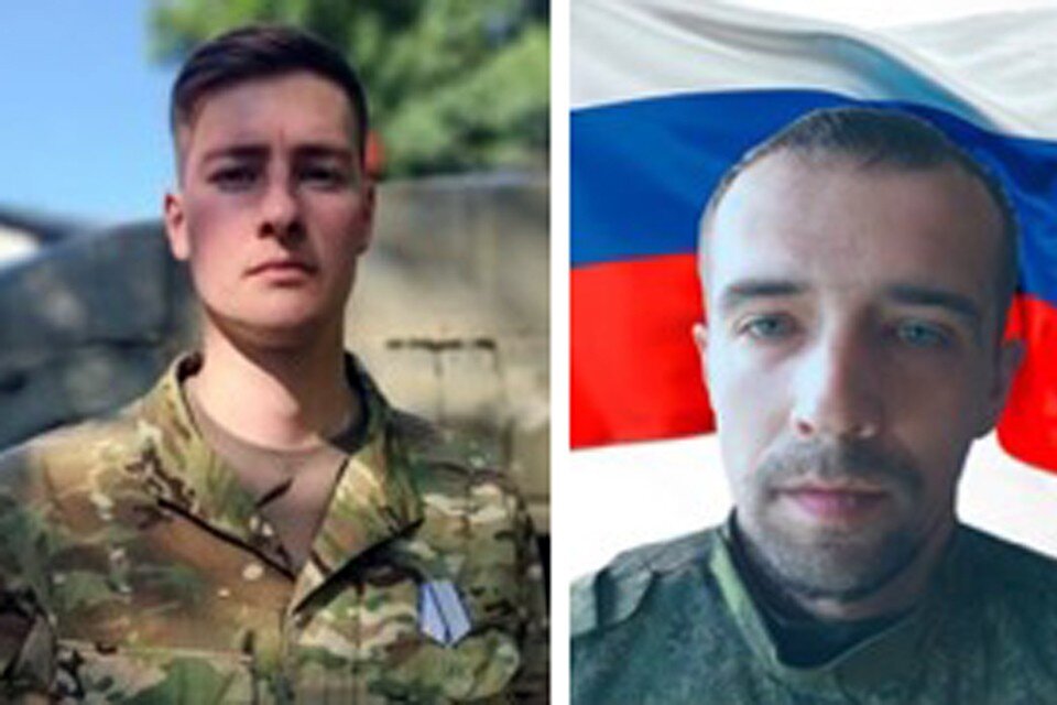    Лейтенант медицинской службы Никита Ищенко и рядовой Андрей Ерусланов