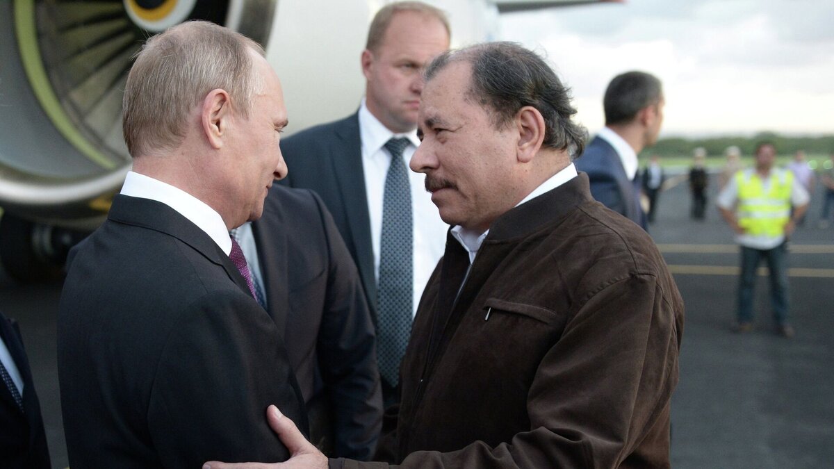Владимир Путин и Даниэль Ортега. Фото: myseldon.com