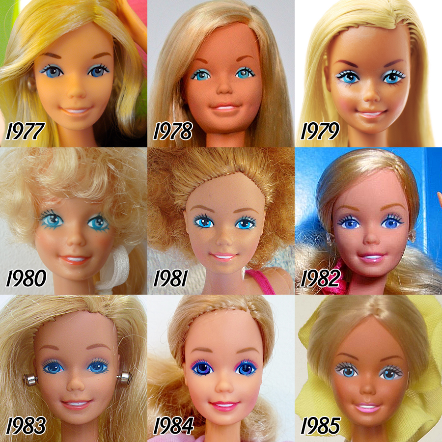 Куклы Барби Эволюция. Эволюция кукол Барби с 1959. Первая кукла Барби 1959. Куклы Барби разных лет.