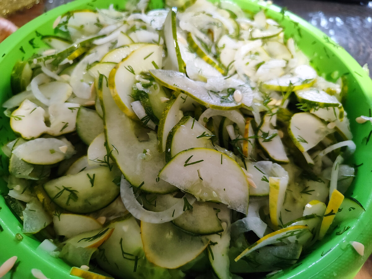 Тёщины язычки из переросших огурцов