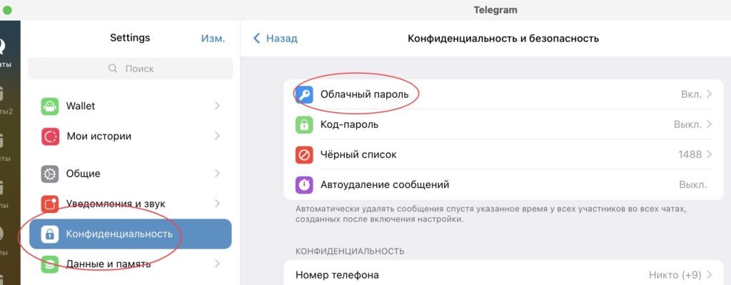 Где в телеграмм облачный пароль. Облачный пароль в телеграмме что это. Облачный пароль в тг это. Как задать облачный пароль в телеграмме.