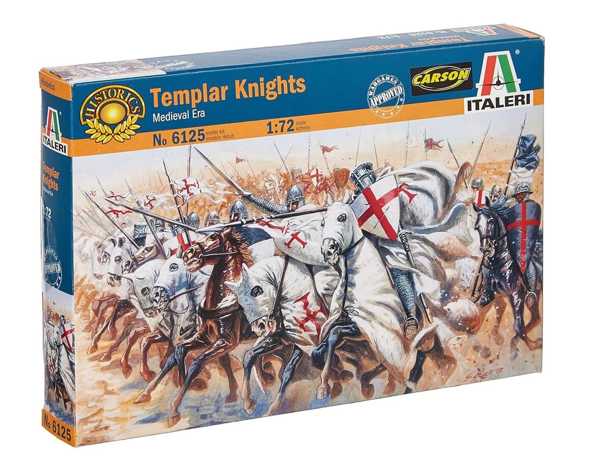 
Сборные солдатики Italeri – Рыцари Тамплиеры
