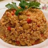 Sebzeli Bulgur Pilavı