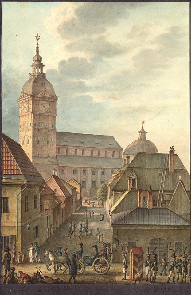 Фото из национальных архивов (в группе Кафедрального собора в Турку www.facebook.com/turuntuomiokirkkoseurakunta/)