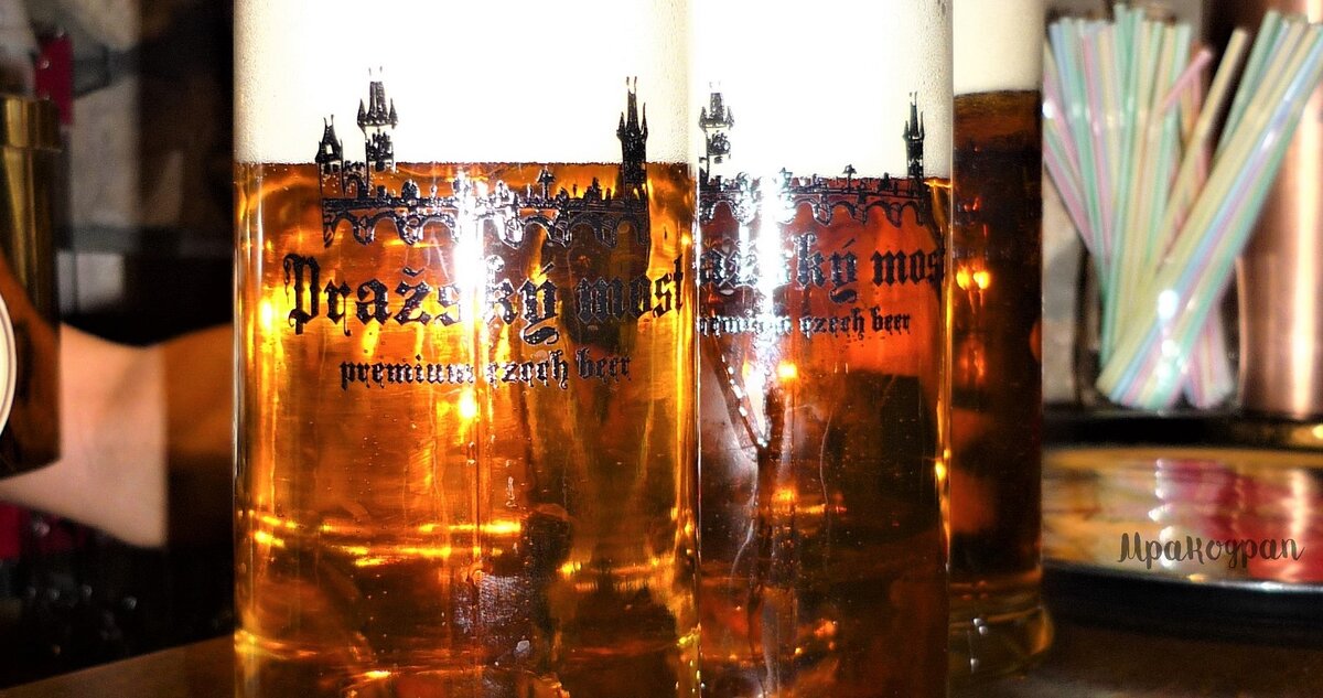 Так обычно выглядит смешанное пиво.