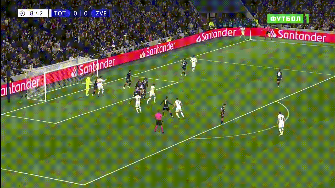 1:0. Харри Кейн. 9 минута.