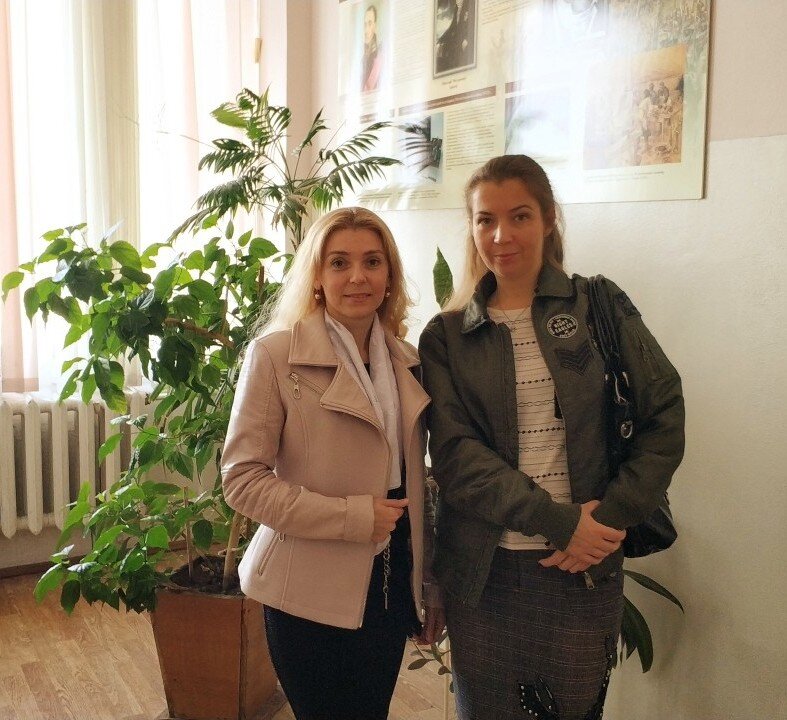 Режиссер Анна Барсукова и директор АНО "С.О.В.А." Маргарита Шутенко