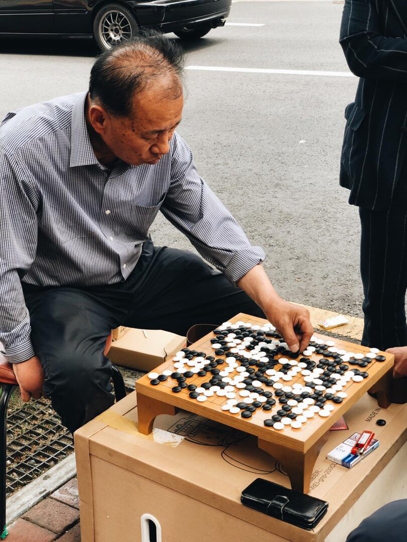 На улице Китая. Приграничный город Хуньчунь.