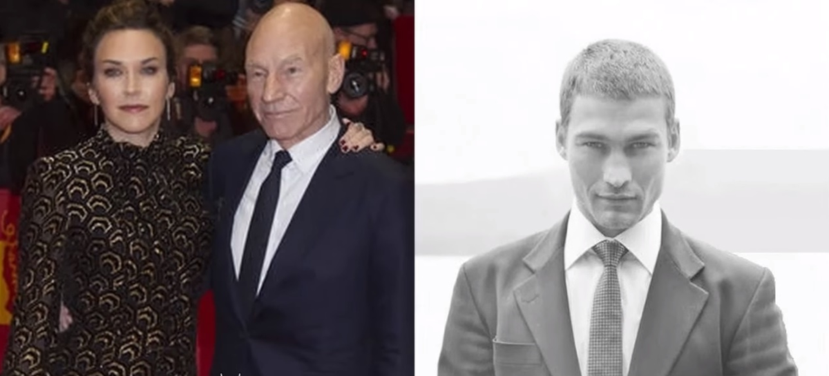 Патрик Стюарт в молодости.