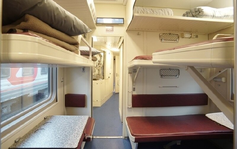 Вагон плацкарт в Анапу едем с Самары.