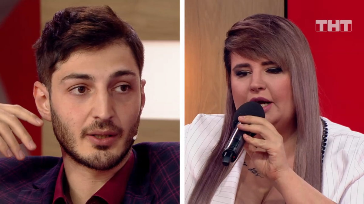 Иосиф и Александра Оганесян спорят