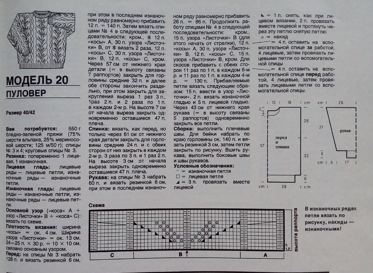 Журнал верена вязание спицами со схемами