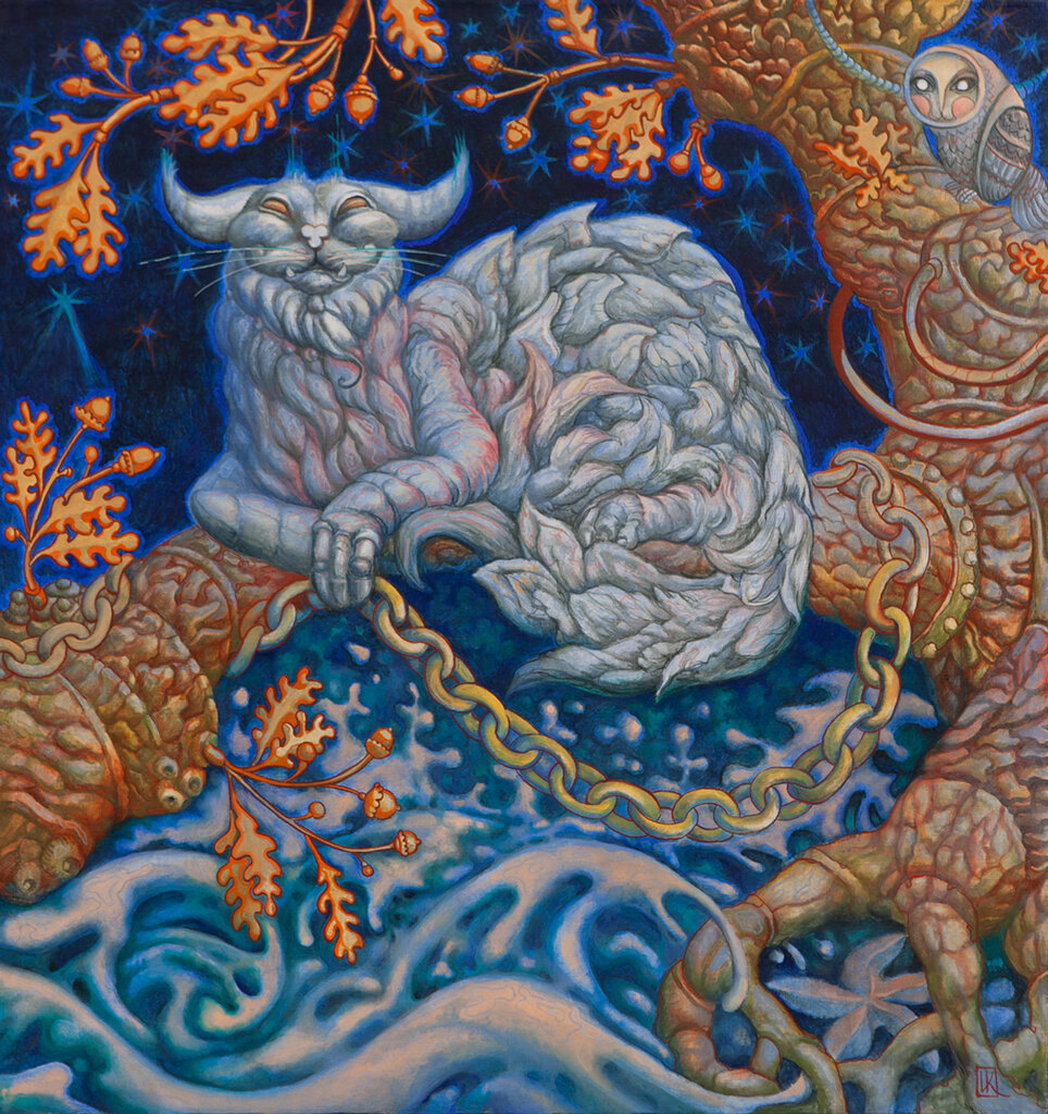 2019 год, холст, акрил, масло, 85х80 см.