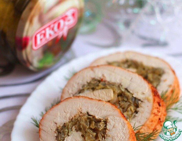 Вкусная, праздничная закуска на Новогоднее семейное торжество.