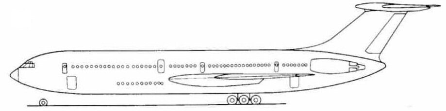 Ил 86 чертеж