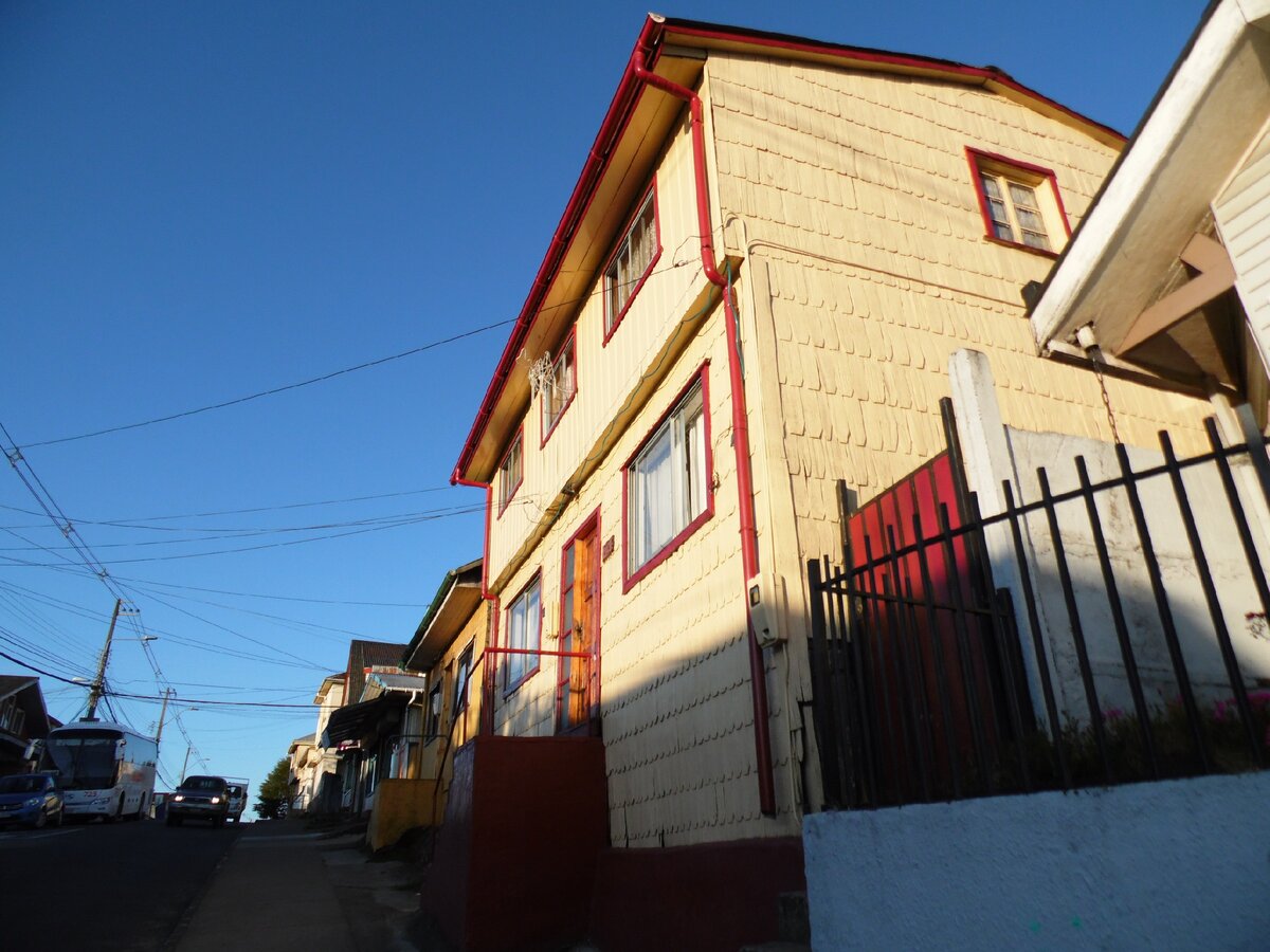 Типичный дом юга Чили