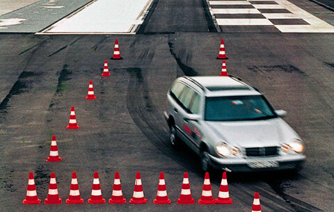 Стандартный тест систем ESP+ABS